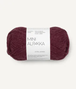 Hovedbilde MINI ALPAKKA Burgundy 4372