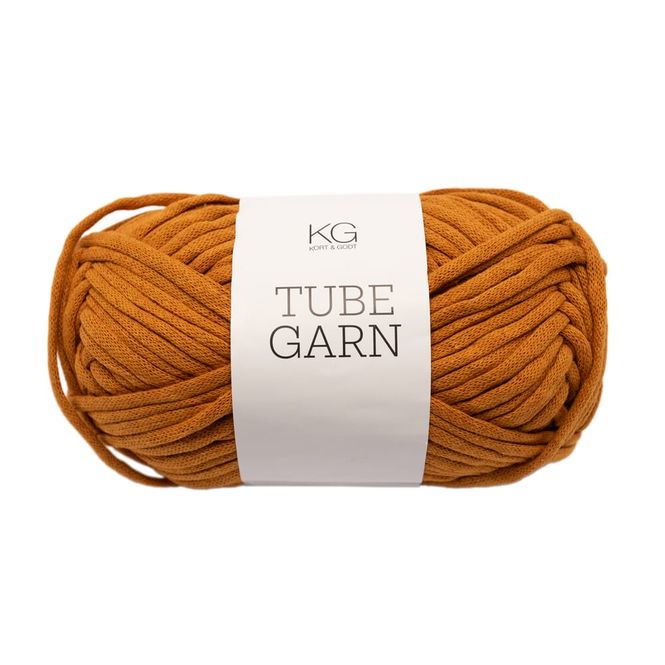 Hovedbilde Tube garn 1163 Brunoransje