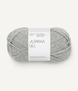 Hovedbilde Alpakka ull Grey Melange 1042
