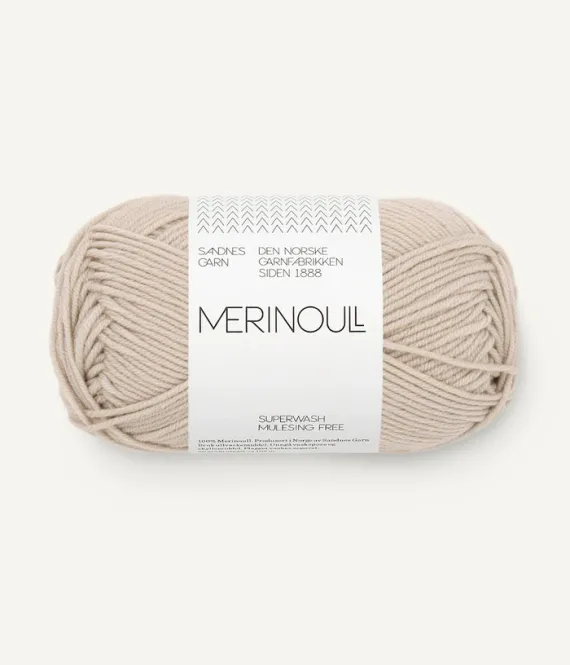 Hovedbilde Merinoull Marzipan 2321